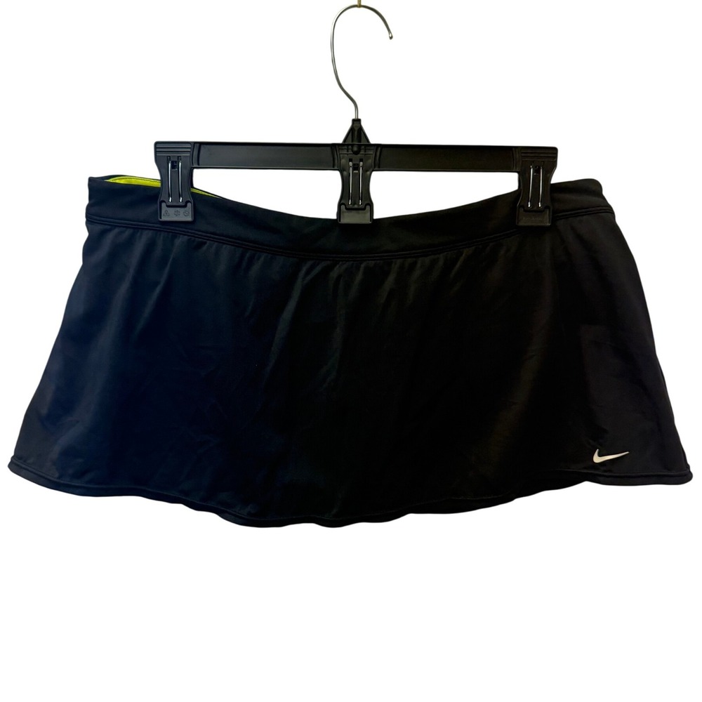 Nike Black Swim Skirt Bottoms Size 14 –‎ Women's Athletic Swimwear